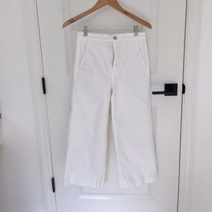 Everlane wide leg cropped pant